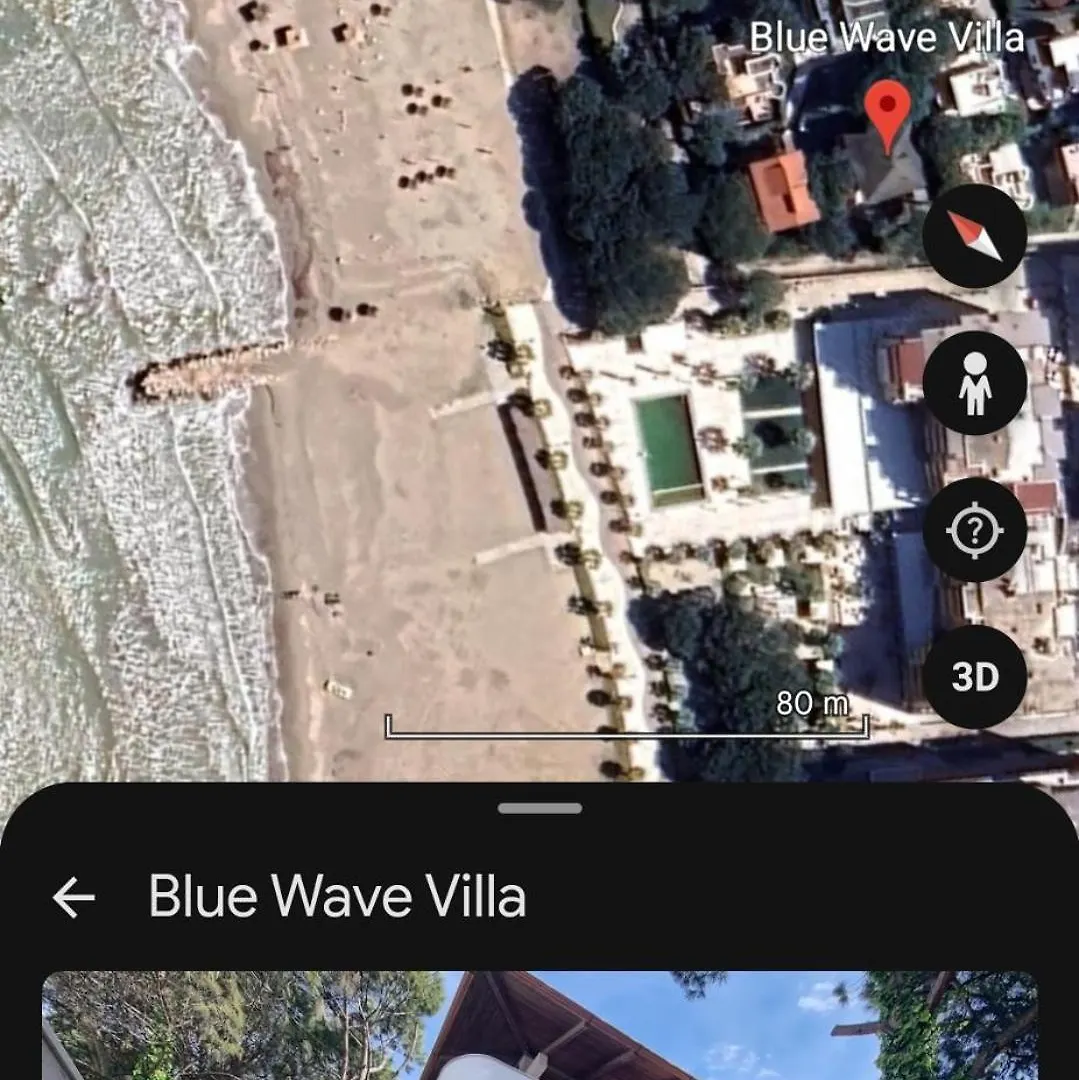 Beachfront Blue Wave Villa In Private Villa Resort Qerret, Albania Golem  Albánia